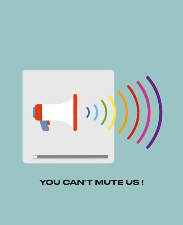 you can't mute us
